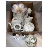 Chinaware, Porcelain Figurines, Decanter Bottle