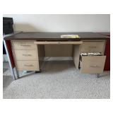 Double Pedestal Office Desk