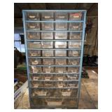 Plastic Hardware Organizer with Hardware