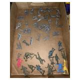 Cast Lead and Plastic Toy Soldiers