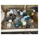 Art Glass Toothpick Holders and Porcelain