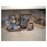 (3) Boxes of Hardware with Palm Sander