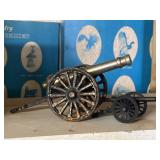 (2) Cast Metal Cannons