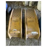 (2) Metal Car Ramps