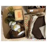 Table Light, Tumblers, Table Cover