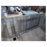 (3) Reclaimed Glass Panels