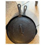 Griswold and Unmarked Frying Pans w/ Baster Top