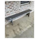 6 Ft. Mortised Leg Bench