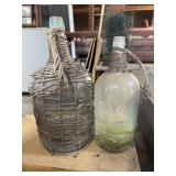 (2) Recovered Glass Bottles