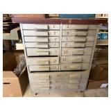 Wood Crafted Storage Cabinet