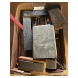 Sharpening Stone with Hand Tools