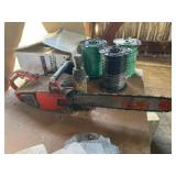 Homelite Chainsaw with Bottle Jack