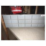 18 Drawer Metal Hardware Organizer