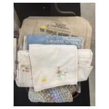 Feed and Bank Bags, Table Linens