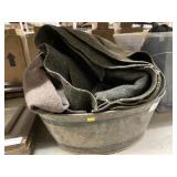 Wool Blanket, Wash Basin