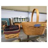 (3) Longaberger Baskets