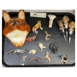 Scissors Holder, Bottle Toppers, Figurines