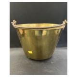 19th Century Brass Pail