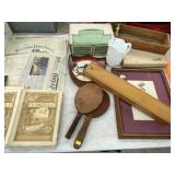 Ephemera, Framed Print, Cheesebox