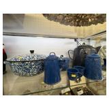 Agate and Enamelware Pieces