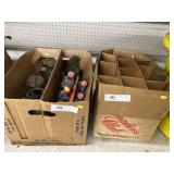 (2) Boxes of Jars and Bottles