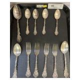 (11) Pieces of Sterling Silver Flatware