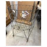 Wire Form Laundry Basket