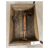 Wooden Beverage Crate with Sprayer