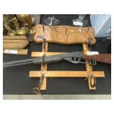 BB Rifle with Gun Rack