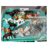 Porcelain and Plastic Figurines