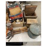 Gun Cleaning Patches, Hand Traps, Tin