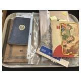 Needle Book and Ephemera