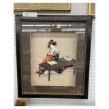 3D Framed Geisha Girl