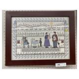 Framed Print with Mirror