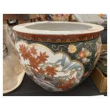 Oriental Porcelain Planter