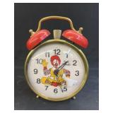 Vintage Ronald McDonald Alarm Clock