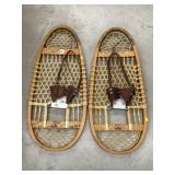 Pair of Bear Paw Snowshoes