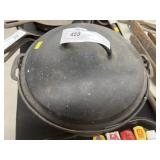 Unmarked Cast Iron Dutch Oven