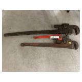 (3) Pipe Wrenches