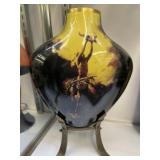 Porcelain Vase on Stand