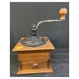 Contemporary Wood Coffee Mill