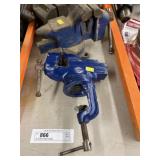 (4) 3" and 4" Bench Vises