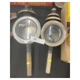 (2) Carriage Lights