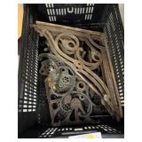 Victorian Cast Metal Brackets