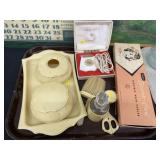 Electric Razor with Vanity Pieces