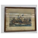Washington Framed Lithograph