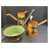 (3) Pieces of Toleware