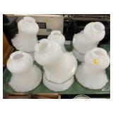 New Milk Glass Lamp Shades