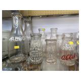 Highlighted Milk Bottles