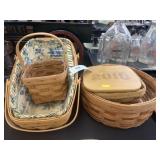 (4) Longaberger Baskets